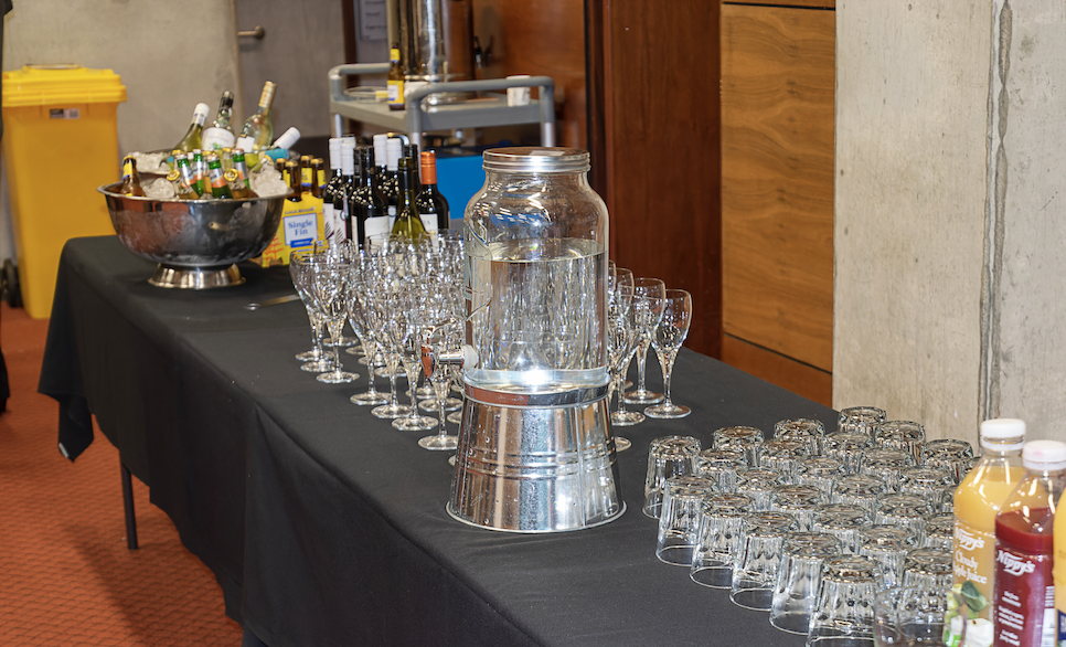 Photo: Sundowner drinks