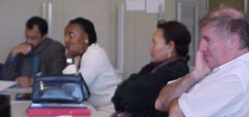 A session in progress